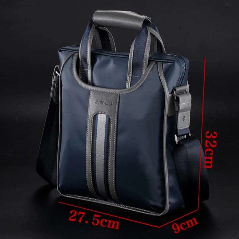 Multi-Functional Classic Durable Professional Style Oxford Messenger Bag