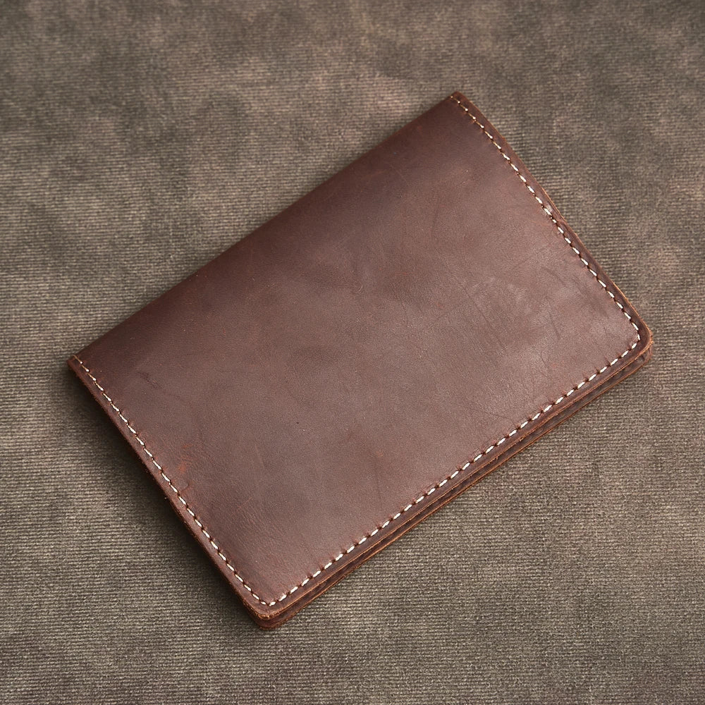 Genuine Leather Timeless Aesthetic Vintage-Inspired International Passport Book
