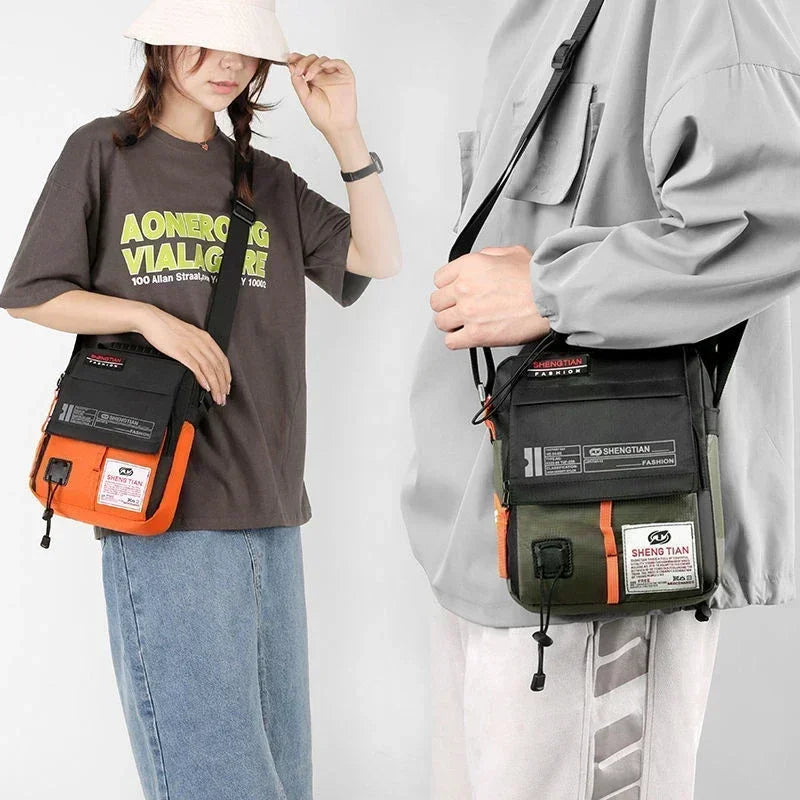 Shengtain Fashion Urban Jungle Oxford Messenger Crossbody Bag