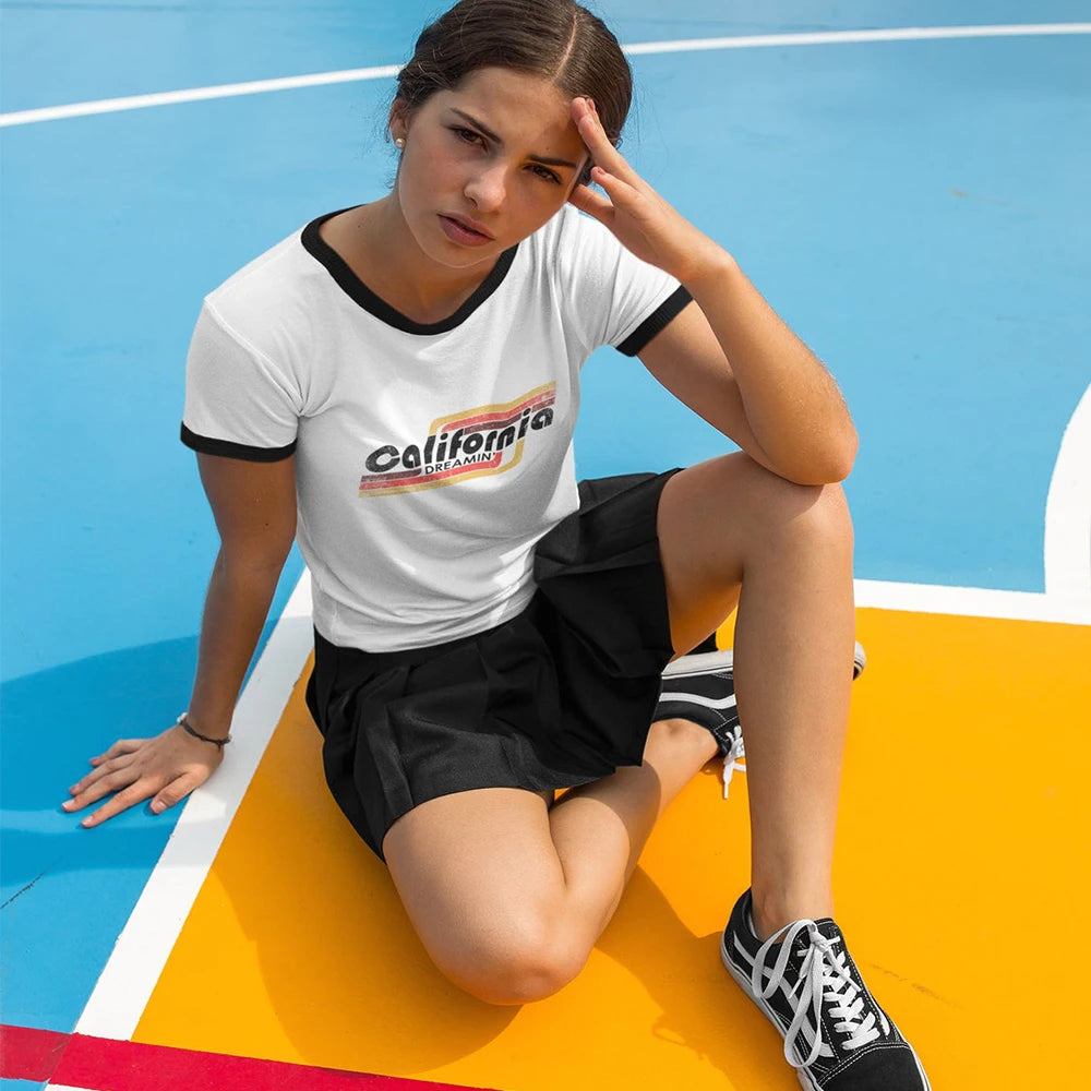70's Inspired Vintage California Dreaming T-Shirt