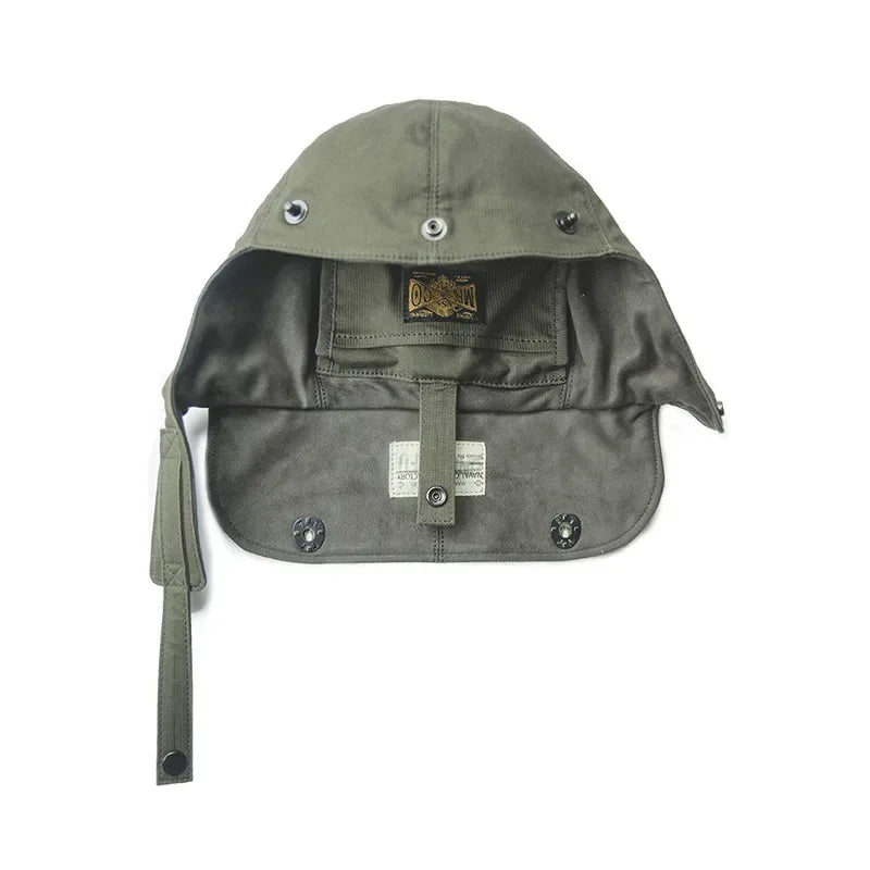 WW2-Style Navy Deck Shoulder/Belt Bag Retro Canvas Messenger