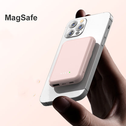 Mini Fast-Charging Magnetic Wireless Power Bank