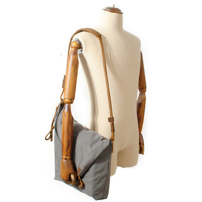 Retro-Inspired Diagonal Art Lover Crossbody Messenger Bag