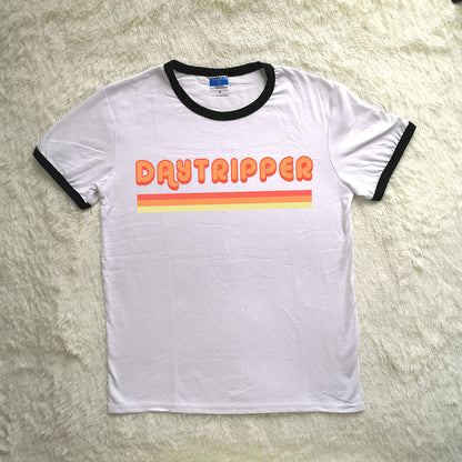 Vintage Retro Daytripper Ringer T-Shirt
