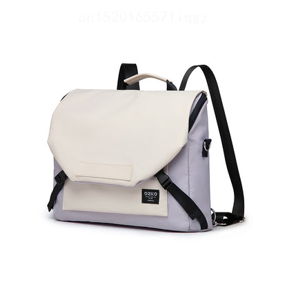 Trendy Two-Way One-Piece Simple Crossbody Fashion Backpack