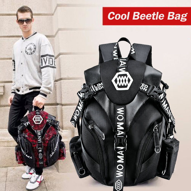 3-Piece Youth in Revolt Street-Style Backpack Set