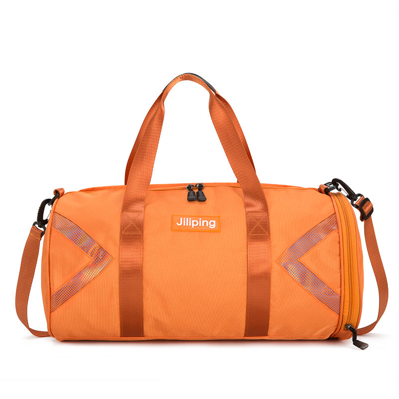 Jiliping Wet/Dry Lightweight Water-Resistant Nylon Versatile Gym Travel Bag