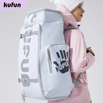 65L Kufun Large Capacity Adjustable Waterproof Snowboard Bag