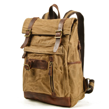 American Knight Breathable Canvas Durable Adventure Backpack