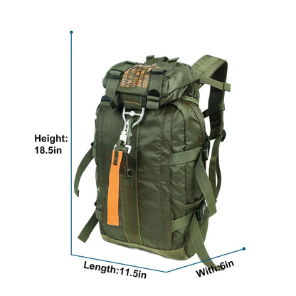 Lightweight Tactical Air Force Parachute-Style Backpack