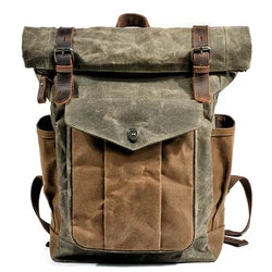 American Knight Breathable Canvas Durable Adventure Backpack