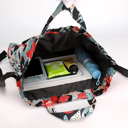 Everyday Adventure Foldable Fashion Versatile Drawstring Backpack