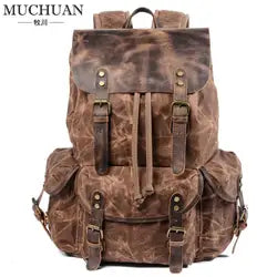 American Knight Breathable Canvas Durable Adventure Backpack