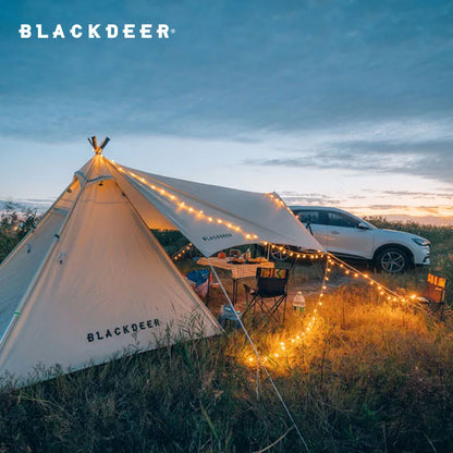 BLACKDEER Outdoor Solar String Campsite Lights