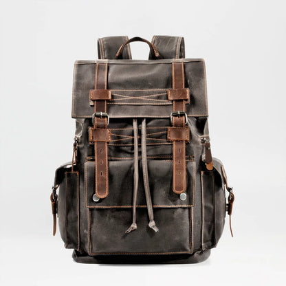 Vintage Voyager Top Luxury Distinctive Versatile Organized Travel Backpack