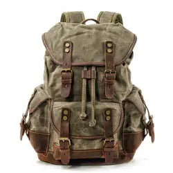 American Knight Breathable Canvas Durable Adventure Backpack