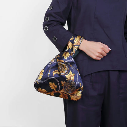 MABULA Minimalist Lightweight Japanese-Style Knot Wrist Bag