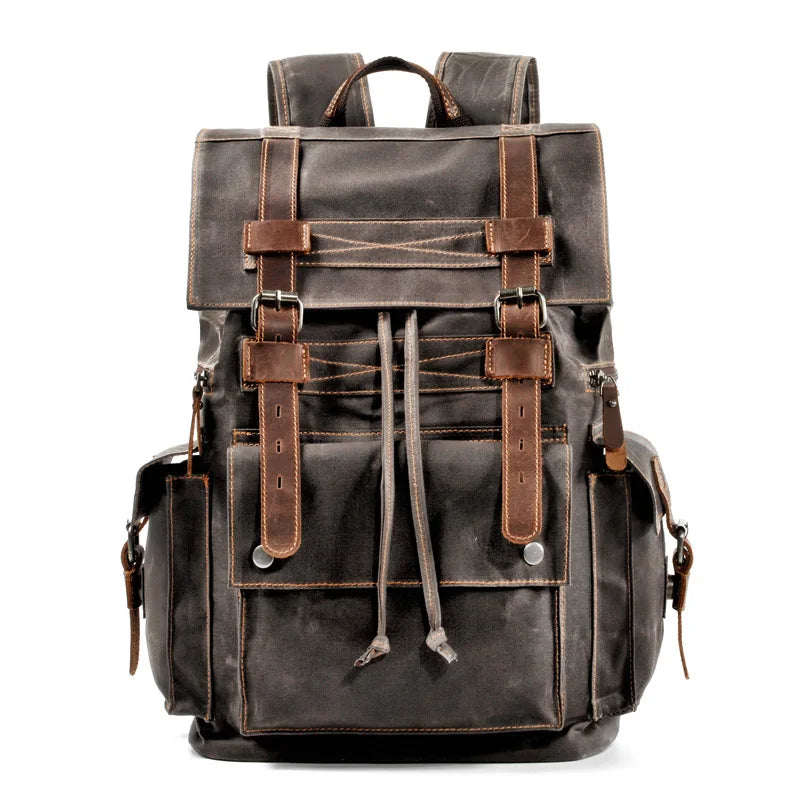 Vintage Voyager Top Luxury Distinctive Versatile Organized Travel Backpack