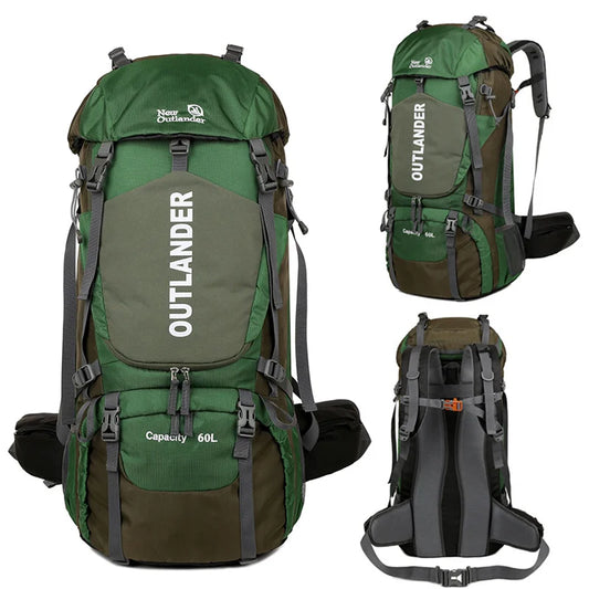 Outlander 60L Large Capacity Hiking Travel Outdoor Backpack