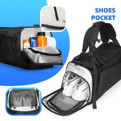 Mark Ryden Black Large Capacity Multifunctional Casual Travel Bag