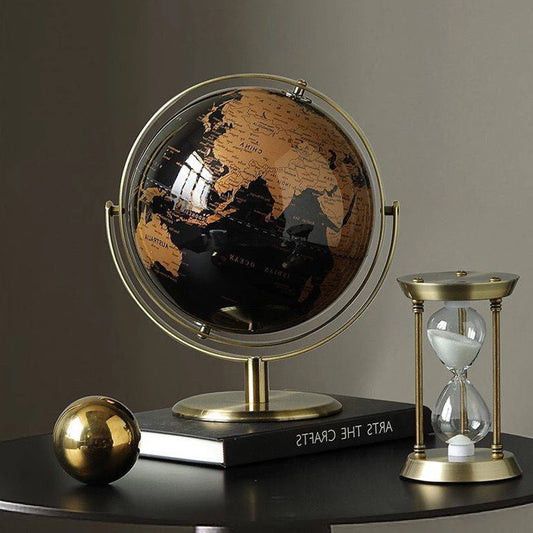 Modern Desktop Globe Creative Wanderlust Home or Office Decor