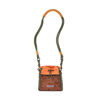 noonecan Small Pocket Nylon Messenger Crossbody Multifunctional Pouch Handbag