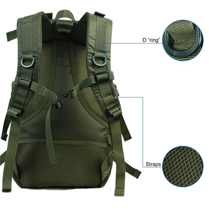 Lightweight Tactical Air Force Parachute-Style Backpack