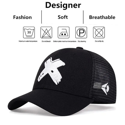 Generation X Spring/Summer Embroidered Adjustable Casual Baseball Cap