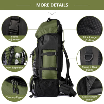 90L Ultimate Large Capacity Hiking Camping Travel Backpack