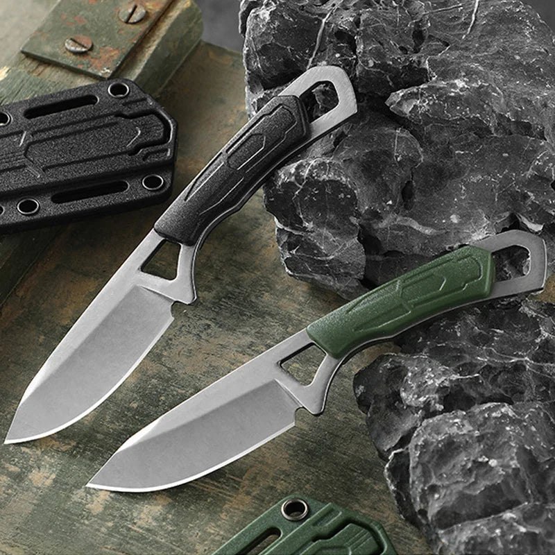 High Hardness Stainless Steel Fixed-Blade Camping Survival Mini Knife