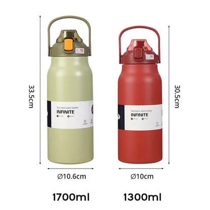 44 or 57 oz Stainless Steel Infinite Thermos Vacuum Flask Water Bottle