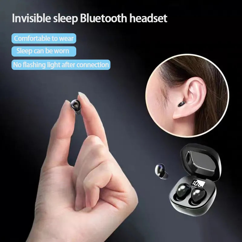 SK19 Wireless Invisible Sleep Bluetooth Earbuds