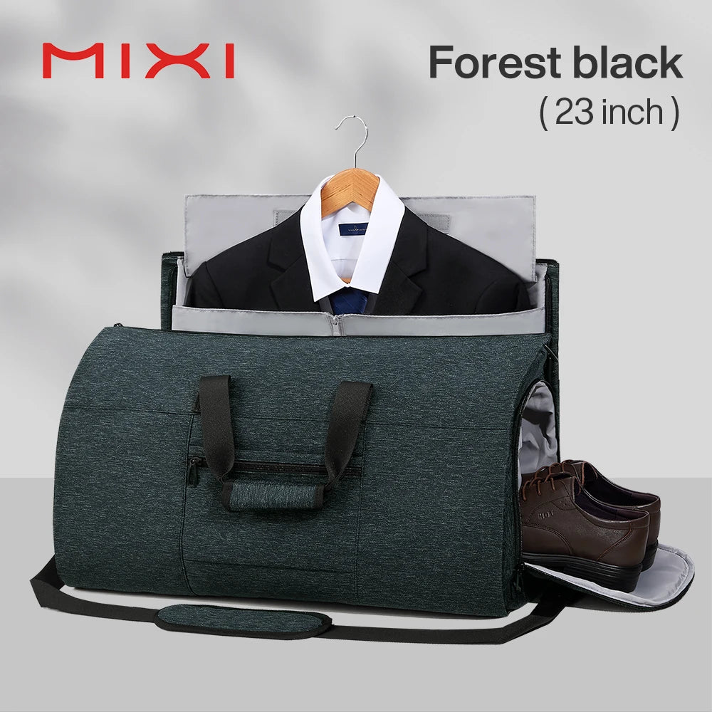 Mixi Multifunctional Garment Duffel Bag Suit Storage Bag With Shoe Pouch