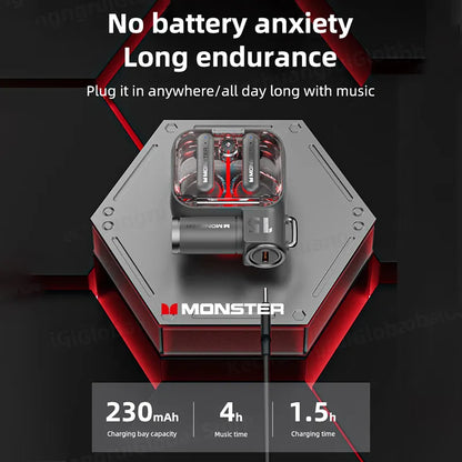 Monster XKT15 Wireless Bluetooth 5.3 Earbuds