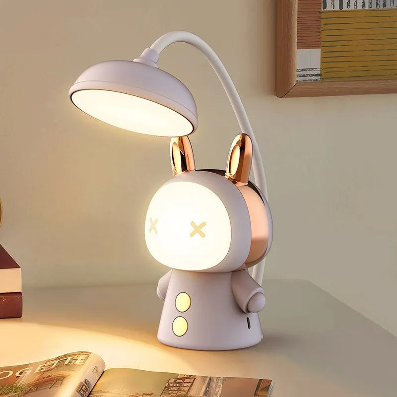 Cute Alien USB Rechargeable LED Travel Lamp Reading Light