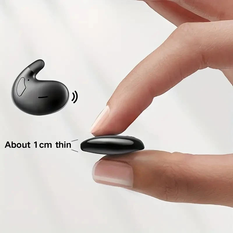 SHUKE Invisible Sleep Wireless TWS Bluetooth 5.3 IPX5 Waterproof Hidden Earbuds
