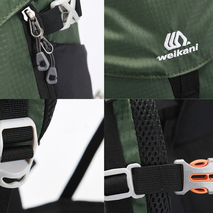 Weikani 50L Large-Capacity Waterproof Hiking Backpack
