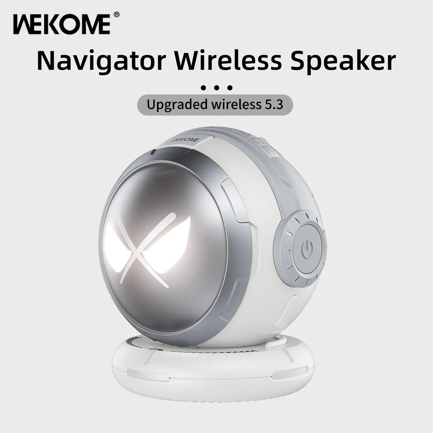 WEKOME Portable Wireless Bluetooth Sci-Fi Astronaut Mini Speaker