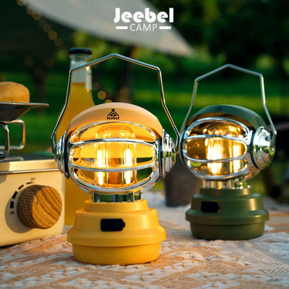 Jeebel Camp Compact Multifunctional Robot-Design Rechargeable Outdoor Lantern Lamp