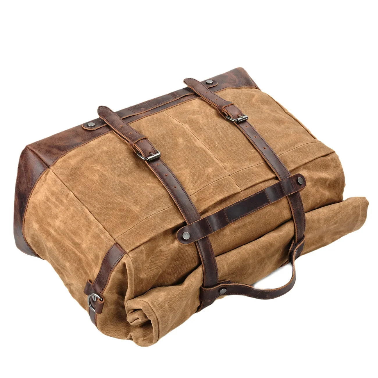 American Trail Waxed Canvas Large Capacity Rugged Explorer Travel Bag