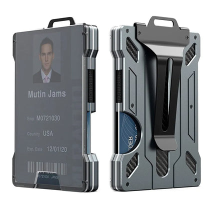 Mini Aluminum Magsafe RFID-Blocking Smart Wallet