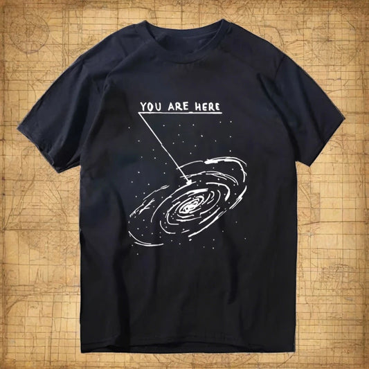 100% Cotton "You Are Here" Milky Way T-Shirt