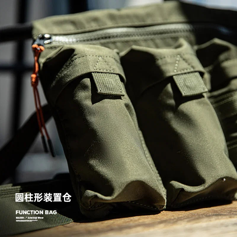 Japanese Mountain-Style Crossbody Side-Shoulder Function Bag