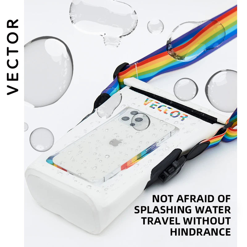 VECTOR Universal Waterproof Phone Case Fashion Shoulder Bag for iPhone 13, 12, 11, etc.