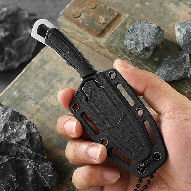 High Hardness Stainless Steel Fixed-Blade Camping Survival Mini Knife