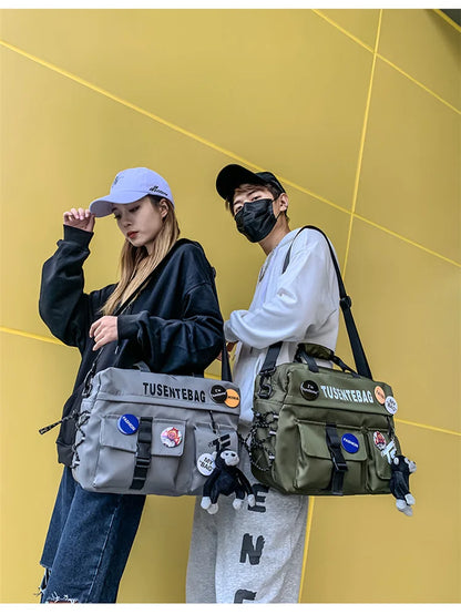 Urban Adventure Casual Hip Hop Vibe Techwear Multifuctional Tusente Bag