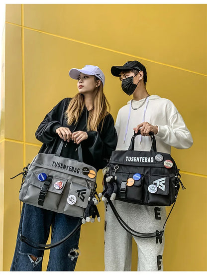 Urban Adventure Casual Hip Hop Vibe Techwear Multifuctional Tusente Bag