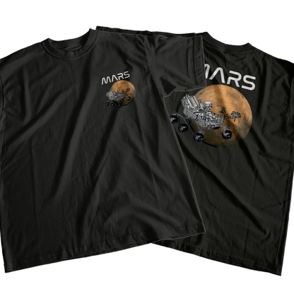 100% Cotton Mars Rover Space Exploration Casual T-Shirt
